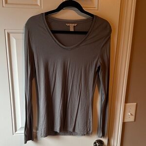 Banana Republic Gray Long Sleeve Women's Top